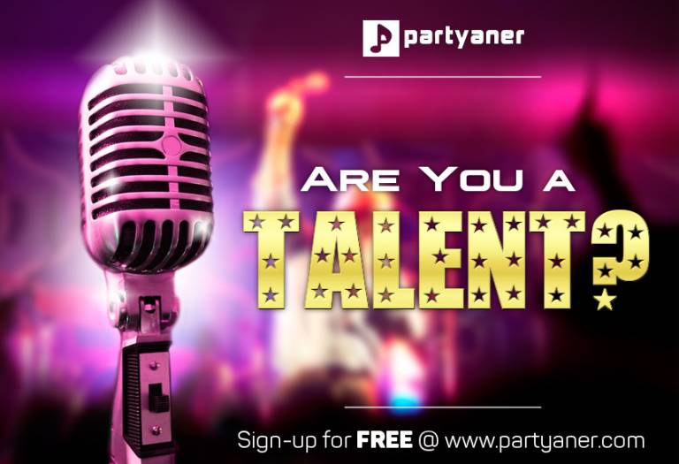 We are looking for the talents. At Partyaner everyone is a winner!