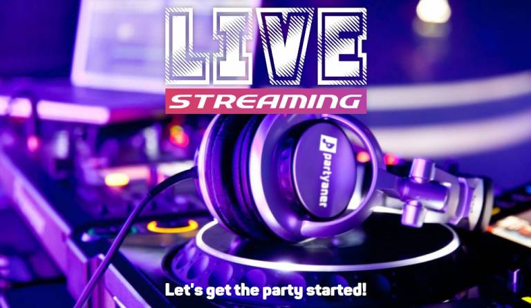 Perform live on our music platform Partyaner!